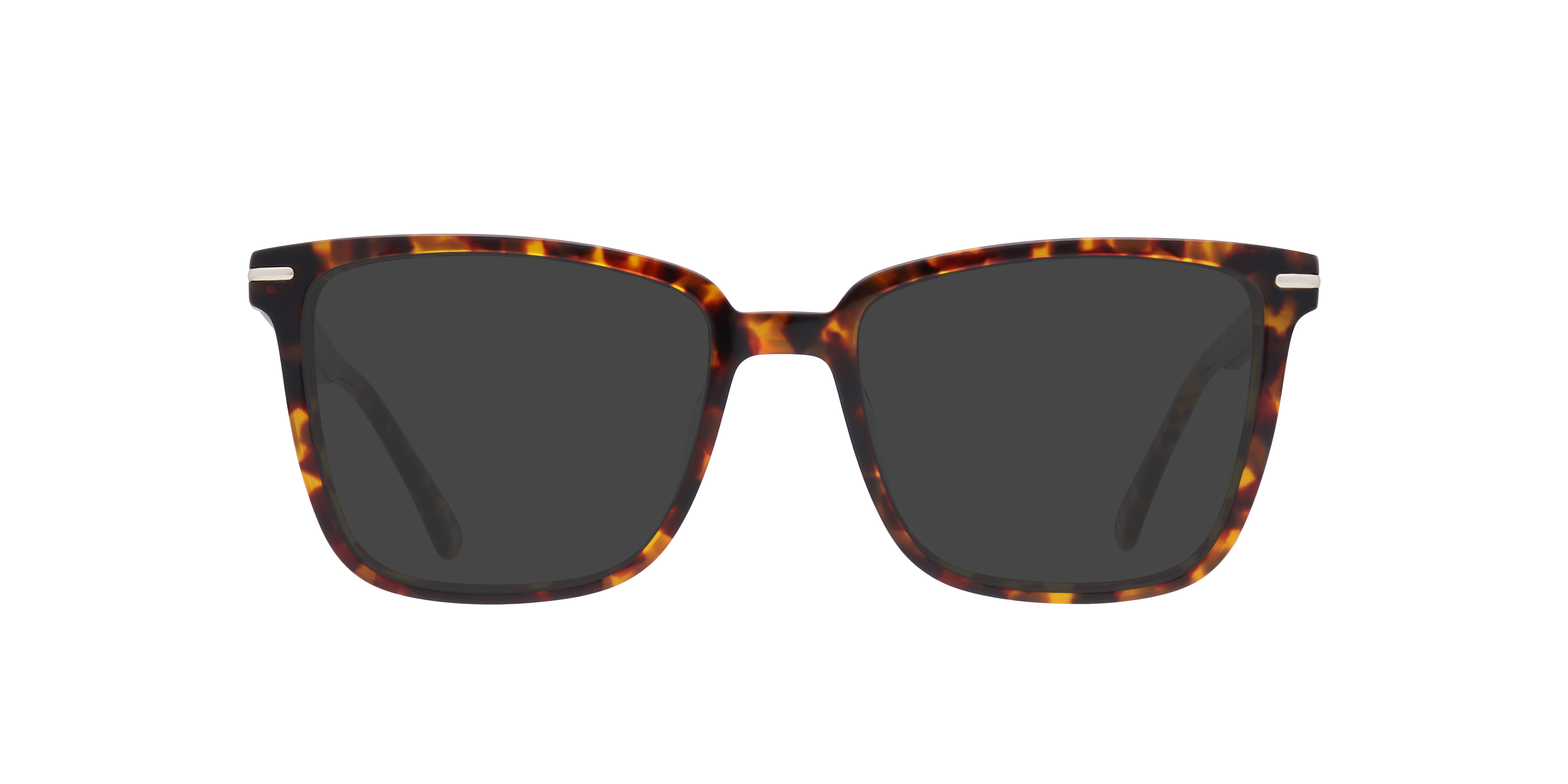 Balham Shiny Havana & Gold AcetateSunglass Frames for Glasses Direct, with Tinted Lenses