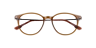 Nb4199 Brown AcetateEyeglass Frames for Glasses Direct, Closed View