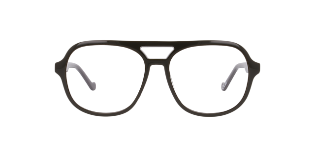 Maxwell Khaki PlasticEyeglass Frames for Glasses Direct, Front View