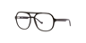 Maxwell Khaki PlasticEyeglass Frames for Glasses Direct, Angle View