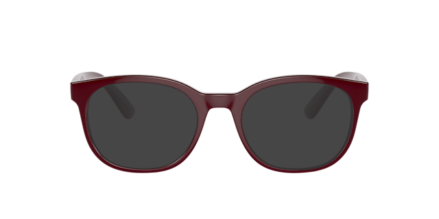 RB7231M Dark Red PlasticEyeglass Frames for Glasses Direct, with Tinted Lenses