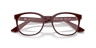 RB7231M Dark Red PlasticEyeglass Frames for Glasses Direct, Closed View