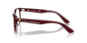 RB7231M Dark Red PlasticEyeglass Frames for Glasses Direct, Side View