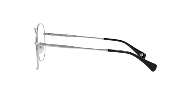 Marylebone Silver MetalEyeglass Frames for Glasses Direct, Side View