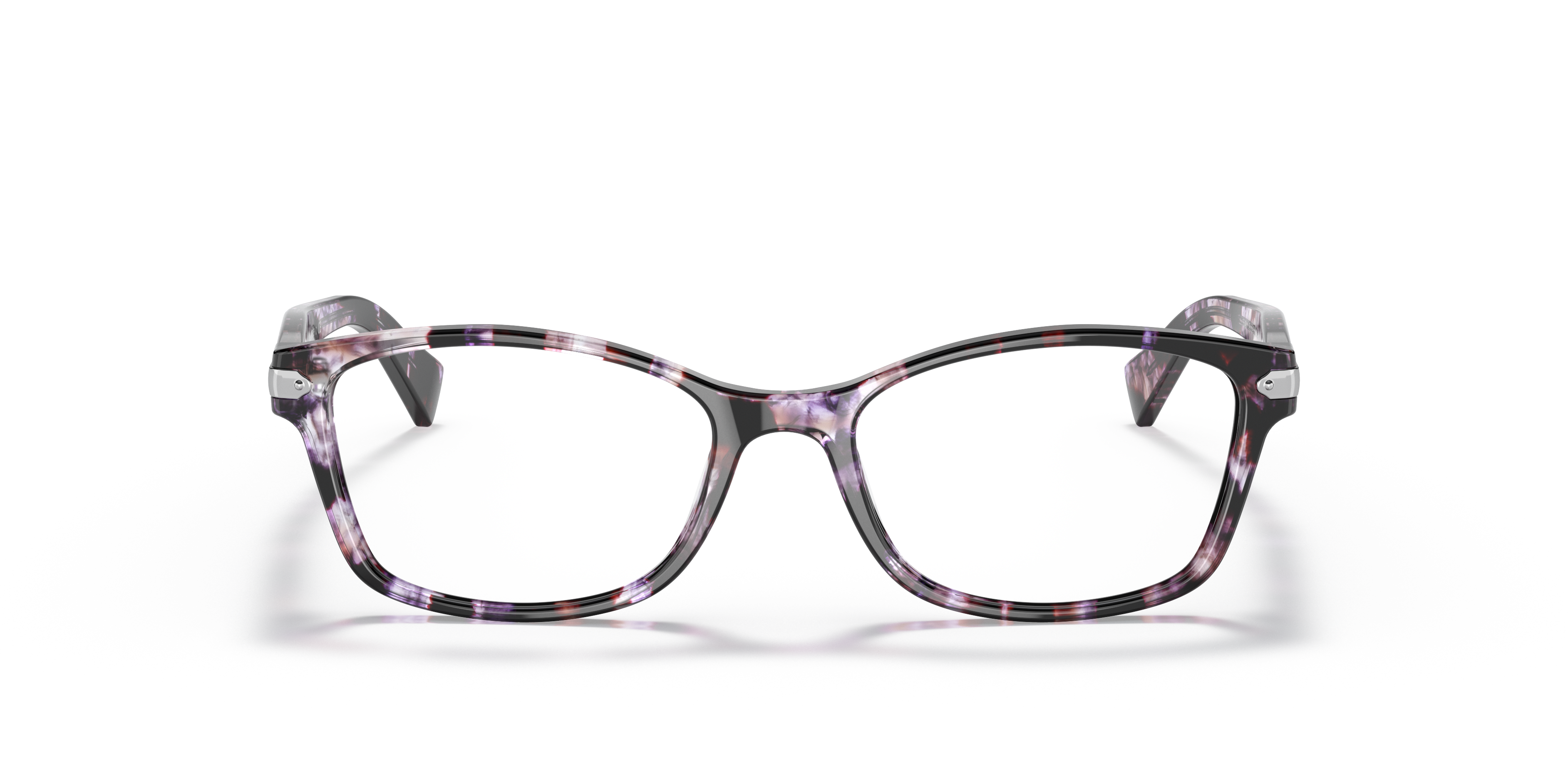HC6065 Purple Tortoise AcetateEyeglass Frames for Glasses Direct, Front View