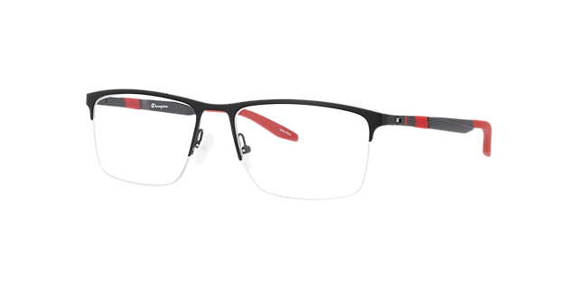 Curouse Black MetalEyeglass Frames for Glasses Direct, Angle View