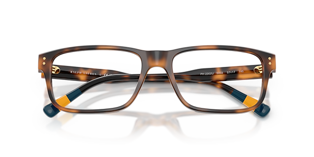 PH2302U Shiny Havana AcetateEyeglass Frames for Glasses Direct, Closed View