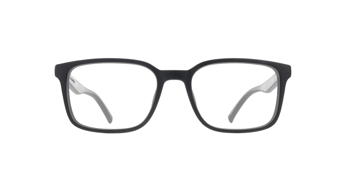 Tommy Hilfiger Men's Black Rectangle Plastic Eyeglasses Online - Full Rim - Th 2049