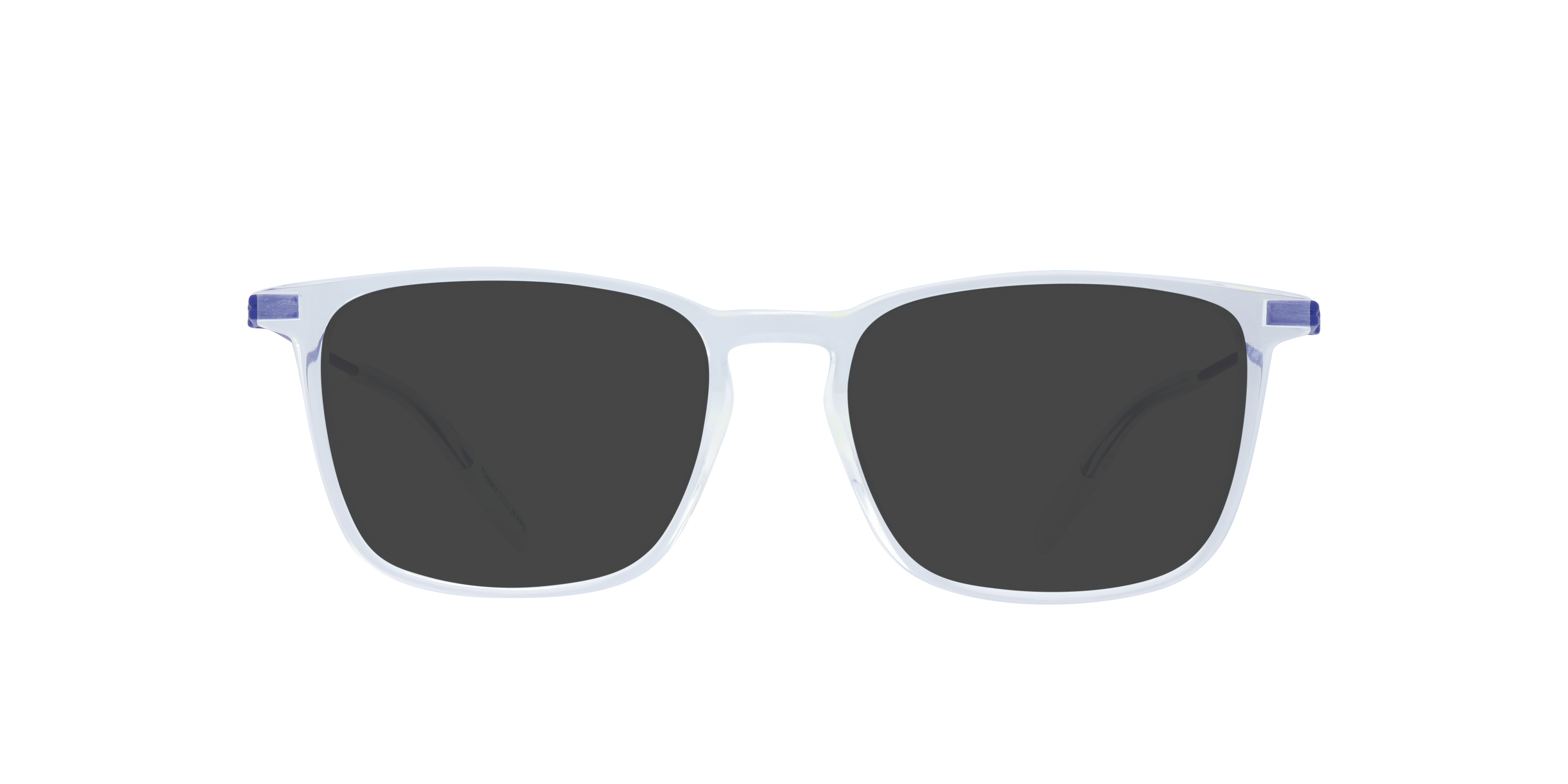 TJ 0061 Clear PlasticEyeglass Frames for Glasses Direct, with Tinted Lenses