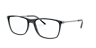 DG5048 Transparent Dark Grey PlasticEyeglass Frames for Glasses Direct, Angle View