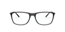 DG5048 Transparent Dark Grey PlasticEyeglass Frames for Glasses Direct, Front View
