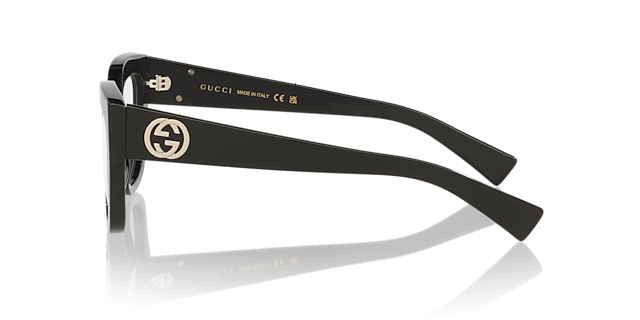 GG1847O Black AcetateEyeglass Frames for Glasses Direct, Side View