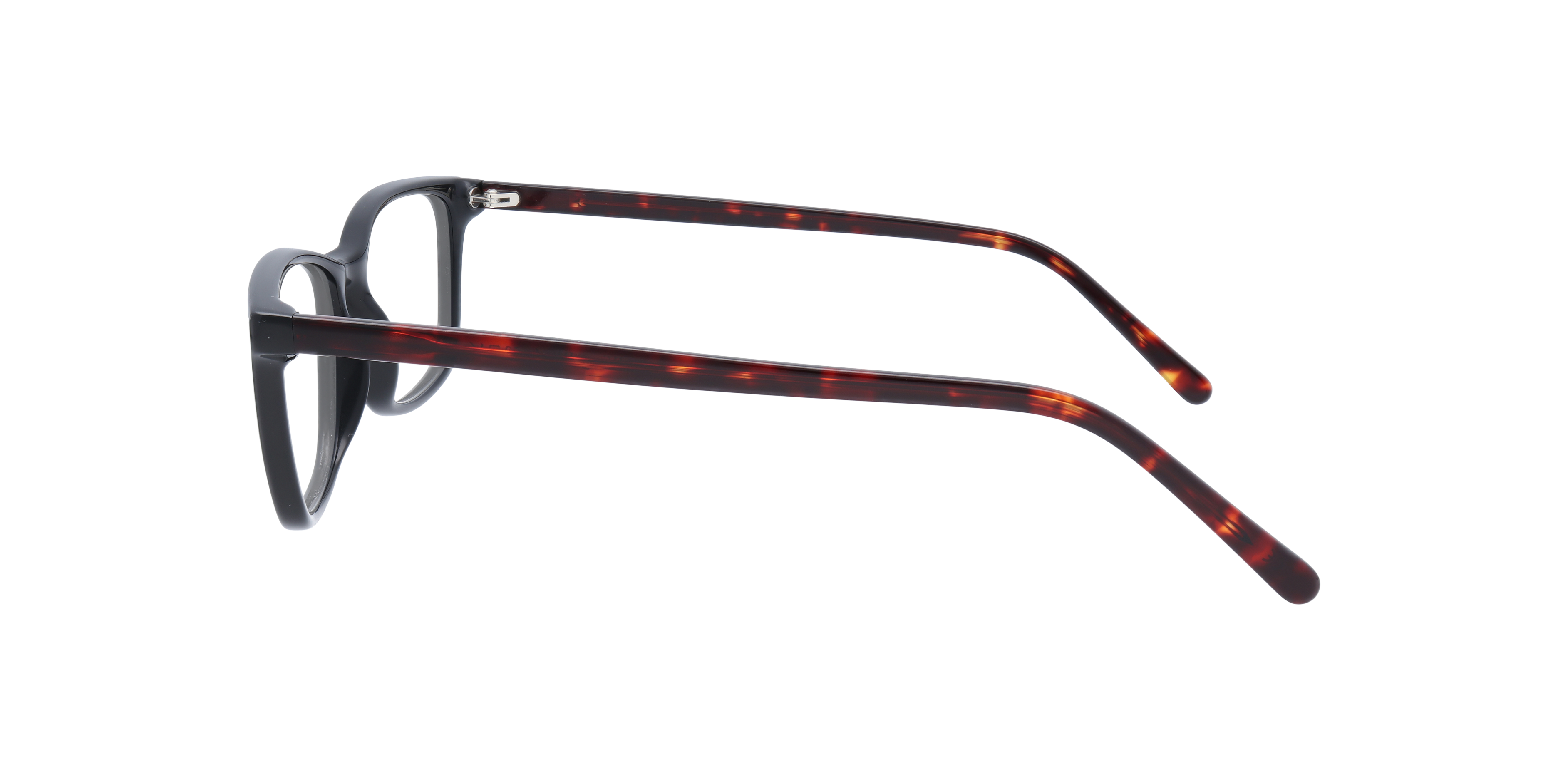 Wing Black AcetateEyeglass Frames for Glasses Direct, Side View
