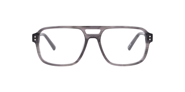 Michael Horn Grey AcetateEyeglass Frames for Glasses Direct, Front View