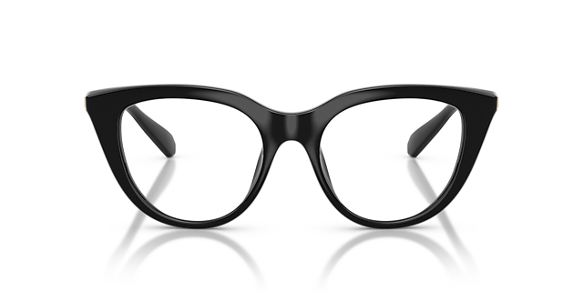 SK2052 Black PlasticEyeglass Frames for Glasses Direct, Front View