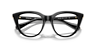 SK2052 Black PlasticEyeglass Frames for Glasses Direct, Closed View