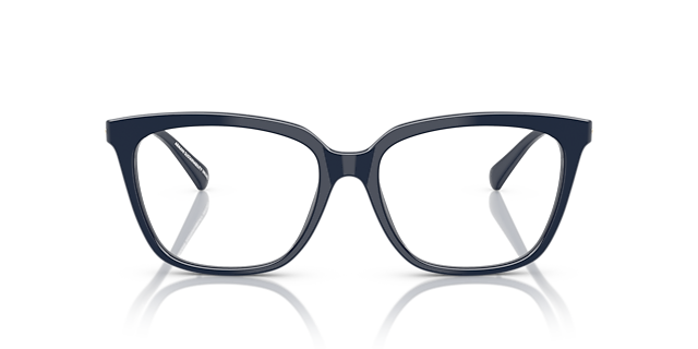 EA3248 Shiny Blue AcetateEyeglass Frames for Glasses Direct, Front View