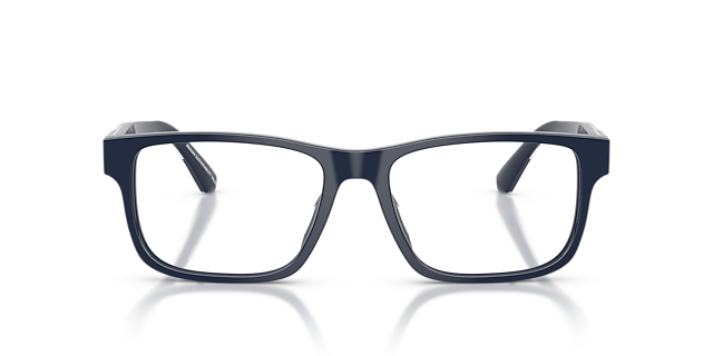 EA3265U Shiny Blue AcetateEyeglass Frames for Glasses Direct, Front View