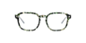 Milan Havana Green AcetateEyeglass Frames for Glasses Direct, Front View