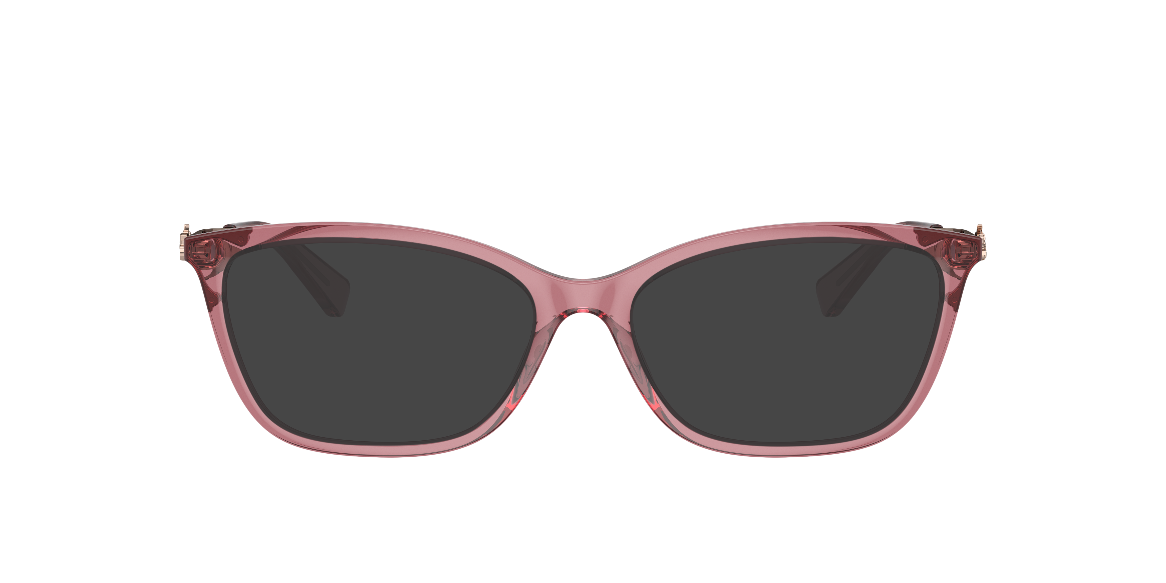 HC6146U Transparent Berry PlasticEyeglass Frames for Glasses Direct, with Tinted Lenses