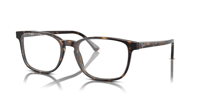 RB5418 Havana AcetateEyeglass Frames for Glasses Direct, Angle View