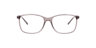 Jax Crystal Grey PlasticEyeglass Frames for Glasses Direct, Front View