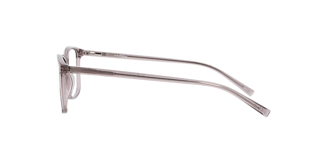 Jax Crystal Grey PlasticEyeglass Frames for Glasses Direct, Side View