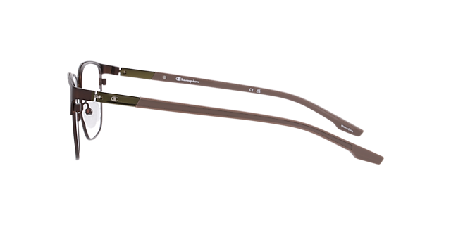 Cusave Brown MetalEyeglass Frames for Glasses Direct, Side View