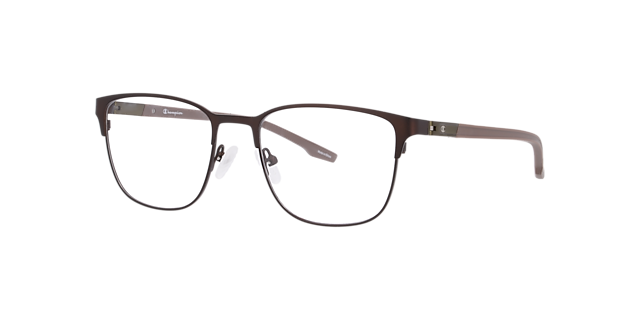 Cusave Brown MetalEyeglass Frames for Glasses Direct, Angle View