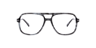 Manor Park Horn Grey AcetateEyeglass Frames for Glasses Direct, Front View