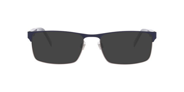 LV 5092 Blue MetalEyeglass Frames for Glasses Direct, with Tinted Lenses