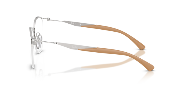 RB7553 Silver MetalEyeglass Frames for Glasses Direct, Side View