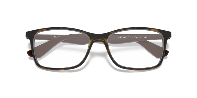 RB7047 Havana PlasticEyeglass Frames for Glasses Direct, Closed View