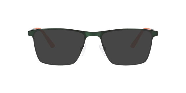 Nb4191 Green Orange MetalEyeglass Frames for Glasses Direct, with Tinted Lenses