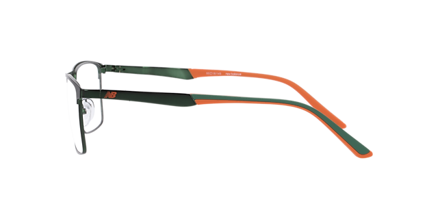 Nb4191 Green Orange MetalEyeglass Frames for Glasses Direct, Side View