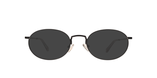 Hawkins Matte Black MetalEyeglass Frames for Glasses Direct, with Tinted Lenses