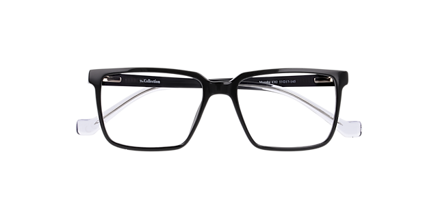 Murphy Black PlasticEyeglass Frames for Glasses Direct, Closed View