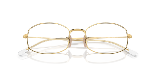 RB6510 Arista Gold MetalEyeglass Frames for Glasses Direct, Closed View