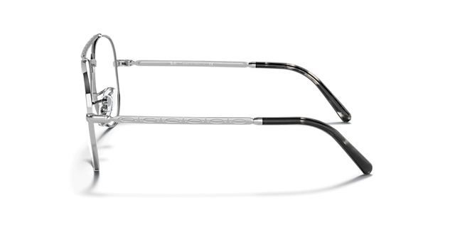 RB3625V Silver MetalEyeglass Frames for Glasses Direct, Side View