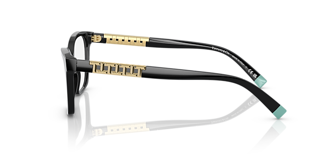 TF2228 Black AcetateEyeglass Frames for Glasses Direct, Side View