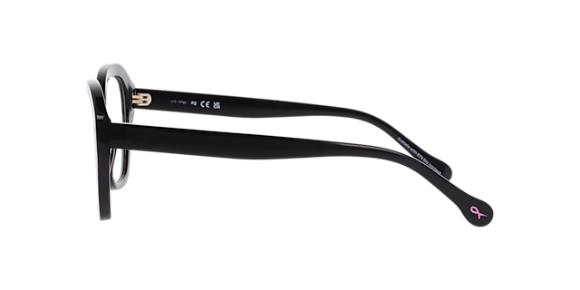 Neil Black AcetateEyeglass Frames for Glasses Direct, Side View