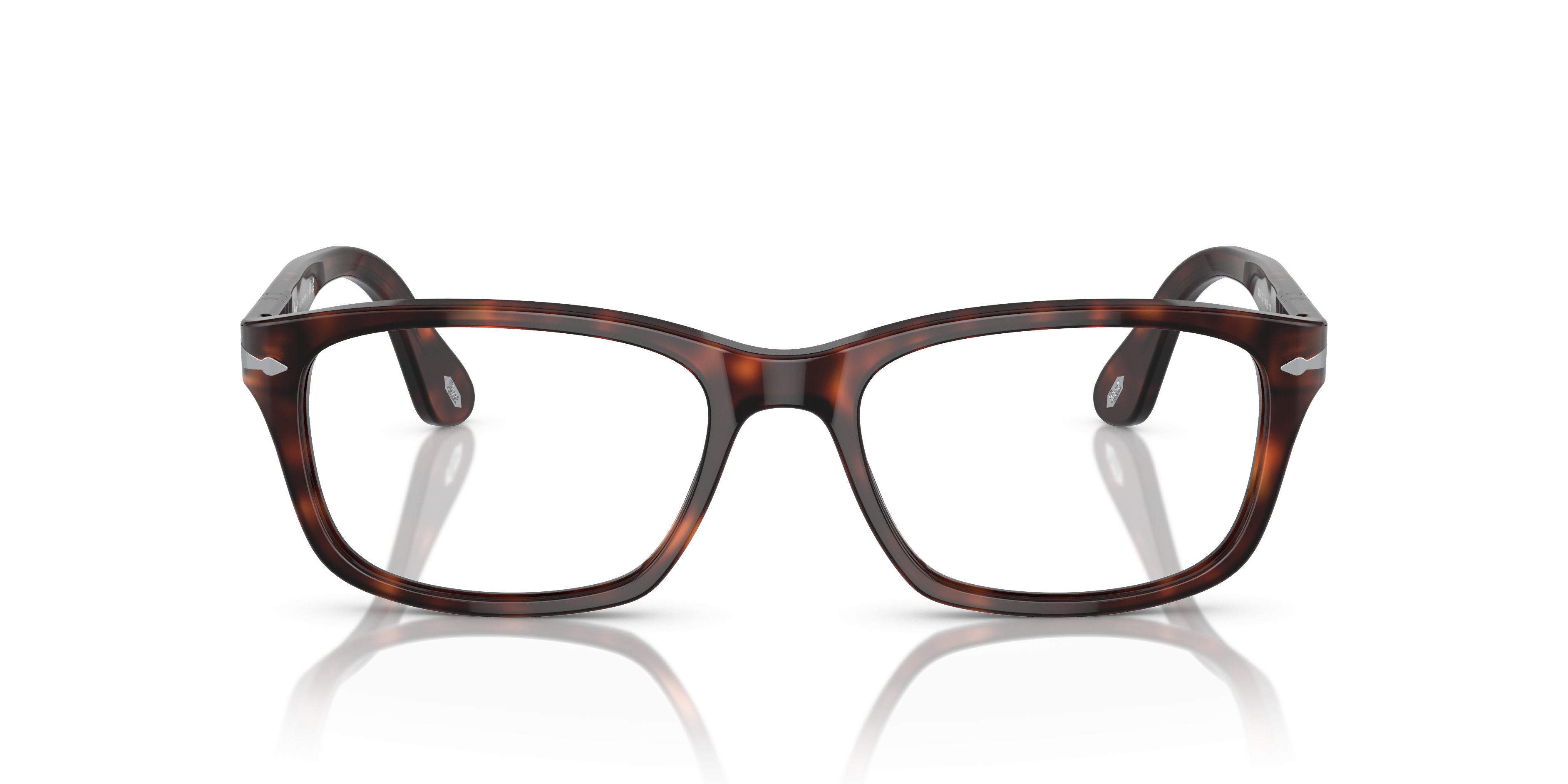 PO3012V Havana AcetateEyeglass Frames for Glasses Direct, Front View