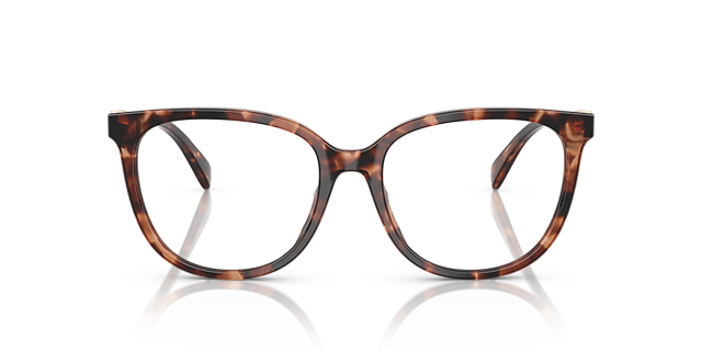 HC6260U Peach Tortoise AcetateEyeglass Frames for Glasses Direct, Front View