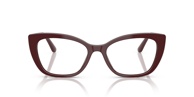 DG3398 Bordeaux AcetateEyeglass Frames for Glasses Direct, Front View