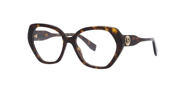 Marc 812 Tortoise AcetateEyeglass Frames for Glasses Direct, Angle View