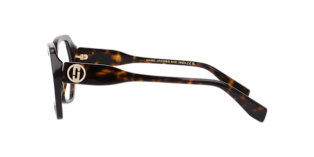 Marc 812 Tortoise AcetateEyeglass Frames for Glasses Direct, Side View