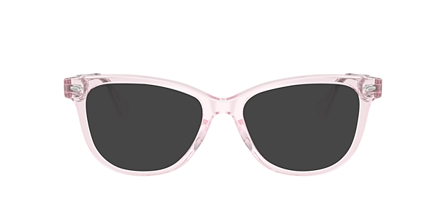 RA7189U Rose Transparent AcetateEyeglass Frames for Glasses Direct, with Tinted Lenses