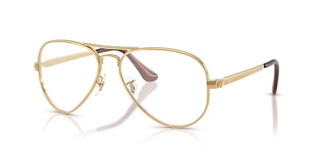 RB3925V Arista Gold MetalEyeglass Frames for Glasses Direct, Angle View