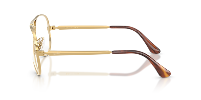 RB3925V Arista Gold MetalEyeglass Frames for Glasses Direct, Side View