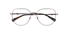 Cuemi Black MetalEyeglass Frames for Glasses Direct, Closed View